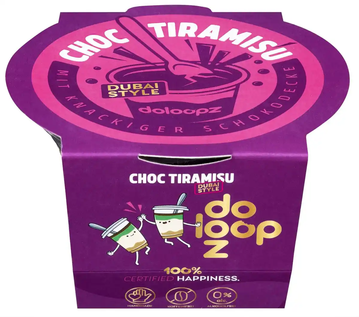 Bild 1 von DOLOOPZ Choc Tiramisu Dubai Style, 120-g-Becher