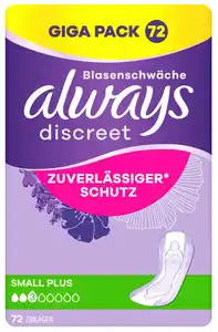 ALWAYS Discreet, 48 - 72-St.-Packg.