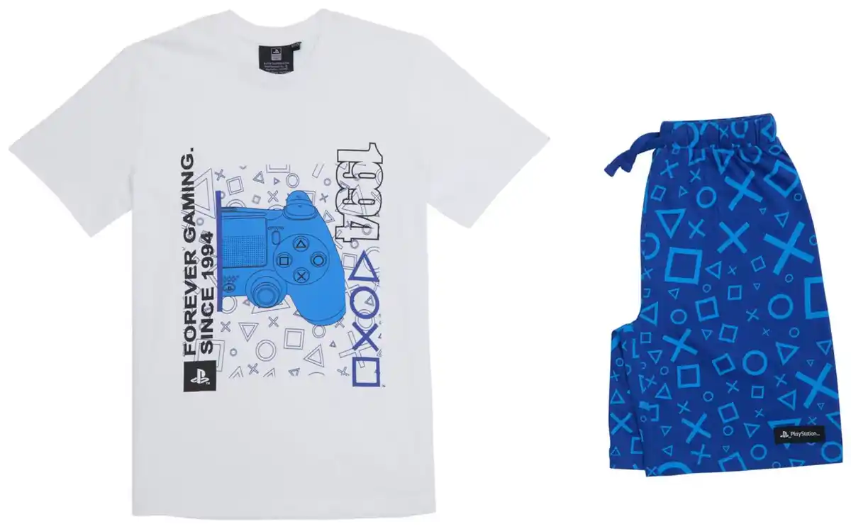 Bild 3 von Kinder-Shorty-Pyjama »PlayStation«, 2-teilig