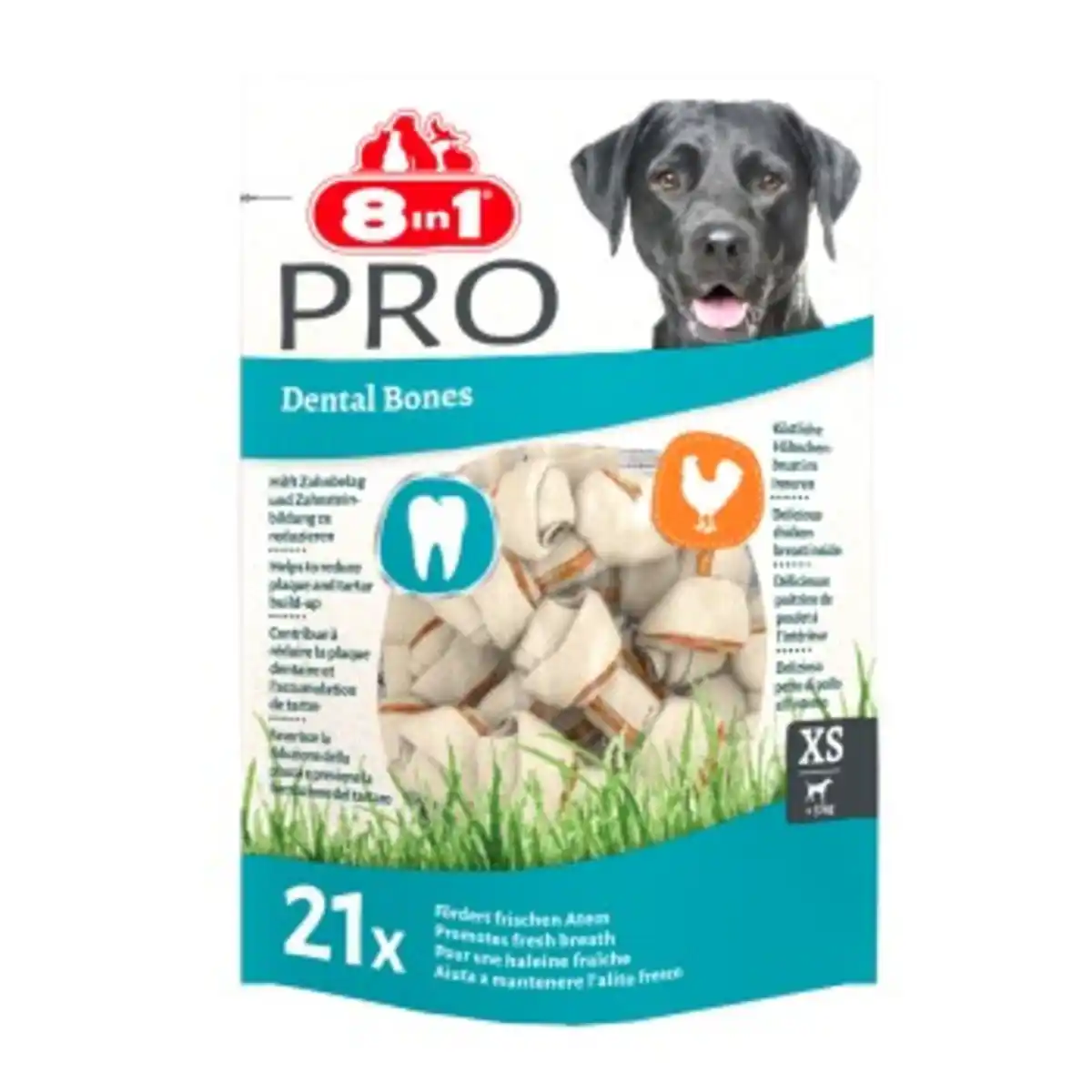 Bild 1 von 8in1 Delights Pro Dental XS 1x21 Stück 252g