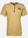 Bild 1 von Herren Henleyshirt mit Stickerei Gelb