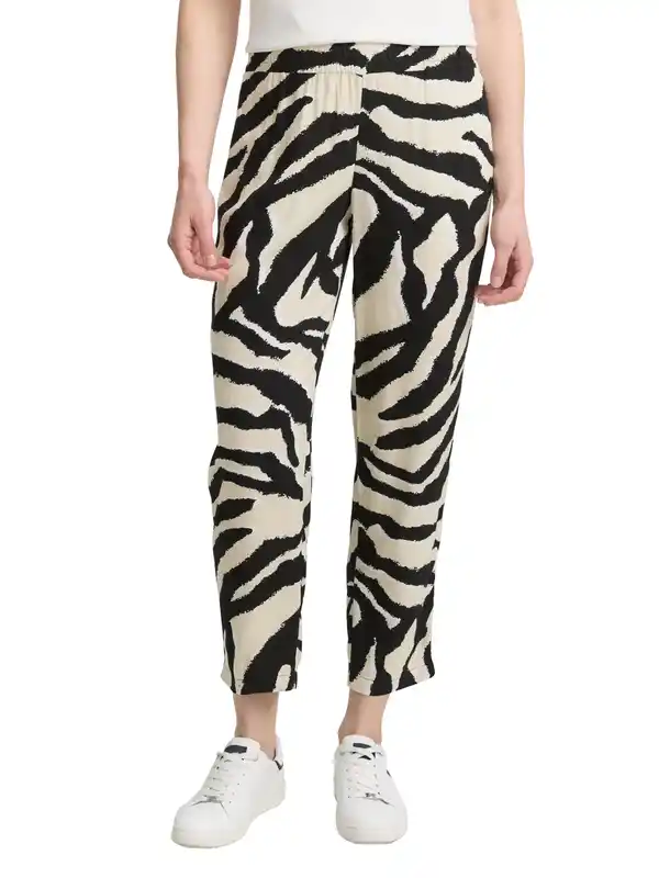 Bild 1 von Damen Schlupfhose im Animalprint Beige