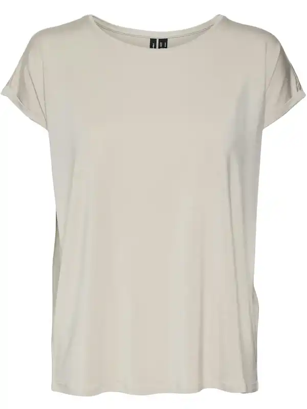 Bild 1 von Vero Moda VMAVA PLAIN SS TOP GA Shirt Beige