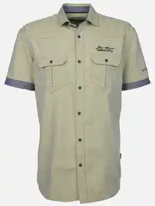 Herren Freizeithemd Gelb
