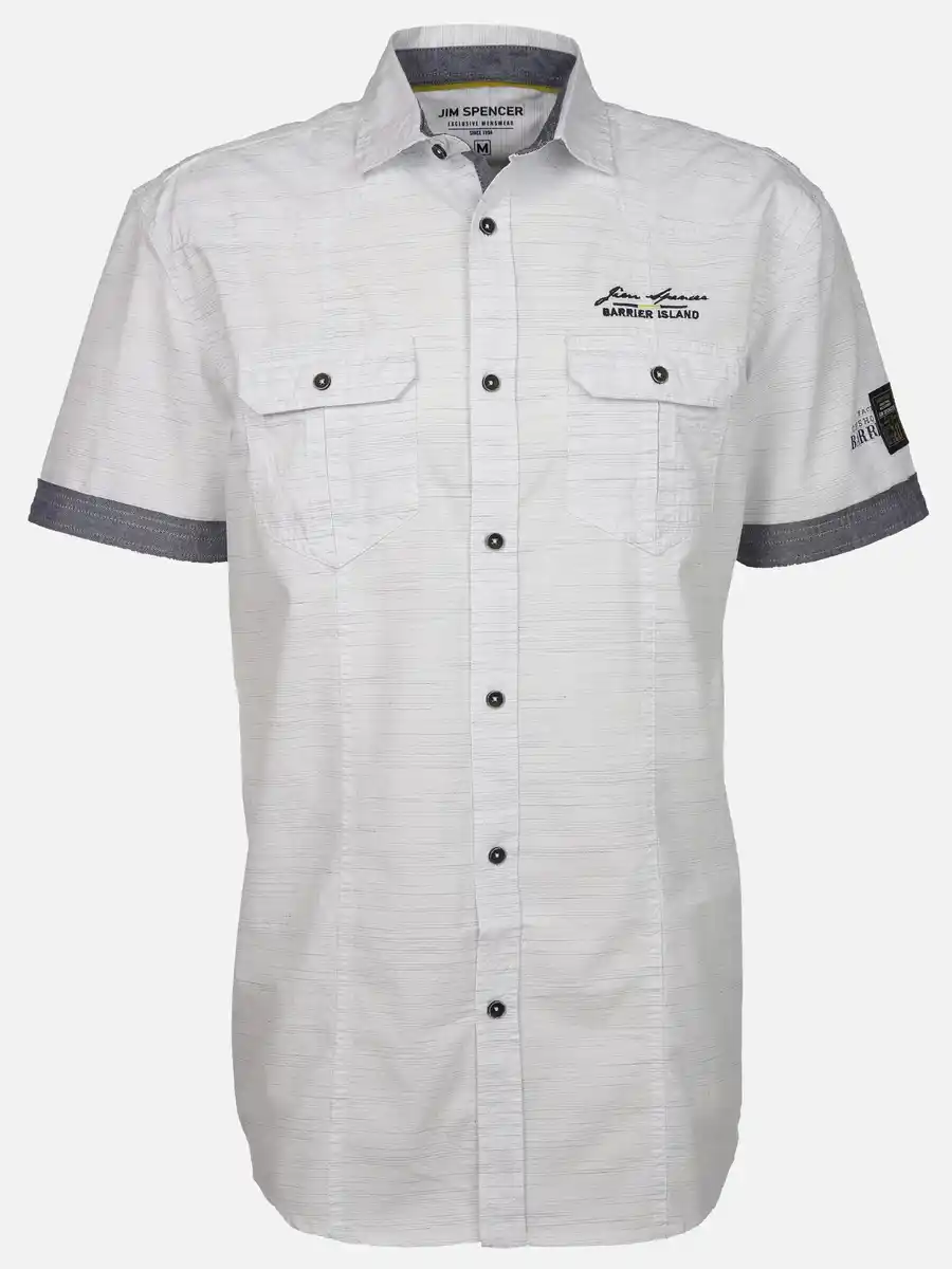 Bild 1 von Herren Freizeithemd Weiß