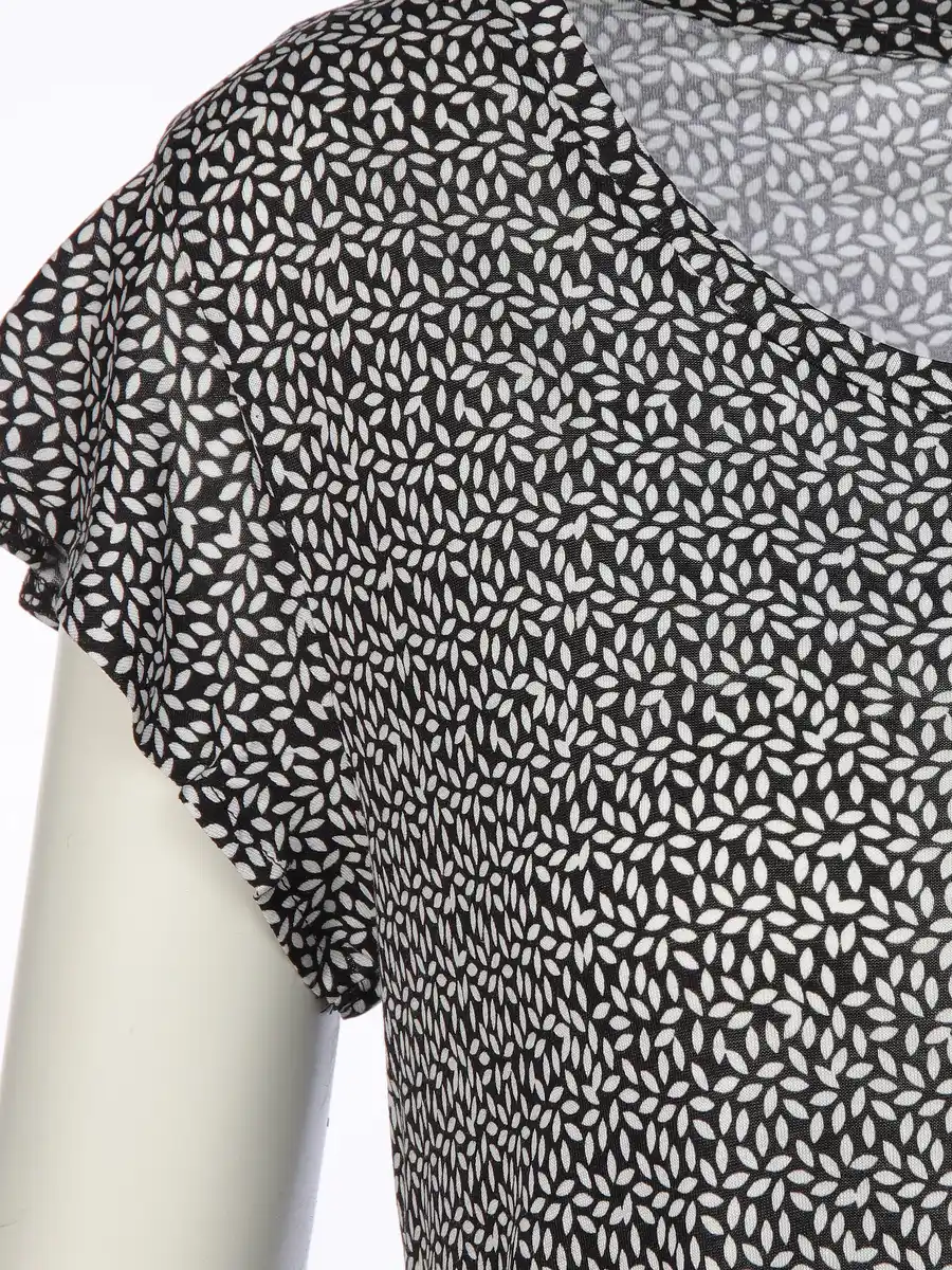 Bild 3 von Damen Volant Top Schwarz