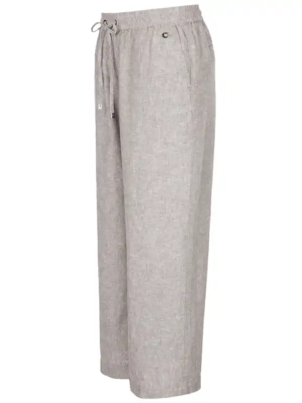 Bild 3 von Damen Culotte aus Leinen Weiß