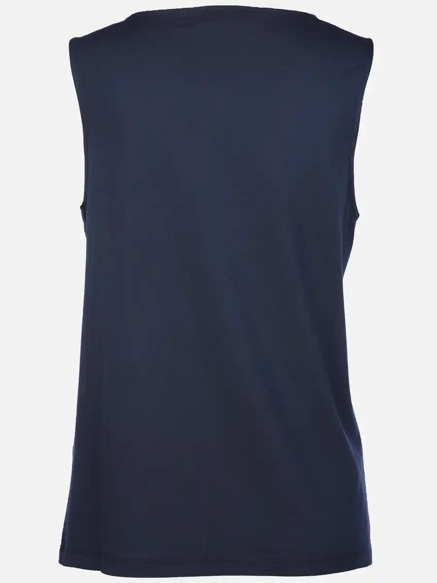 Bild 2 von Damen Top mit Lochstickerei Marine