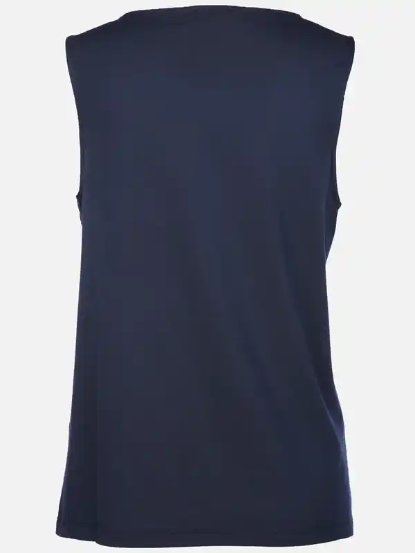 Bild 2 von Damen Top mit Lochstickerei Marine