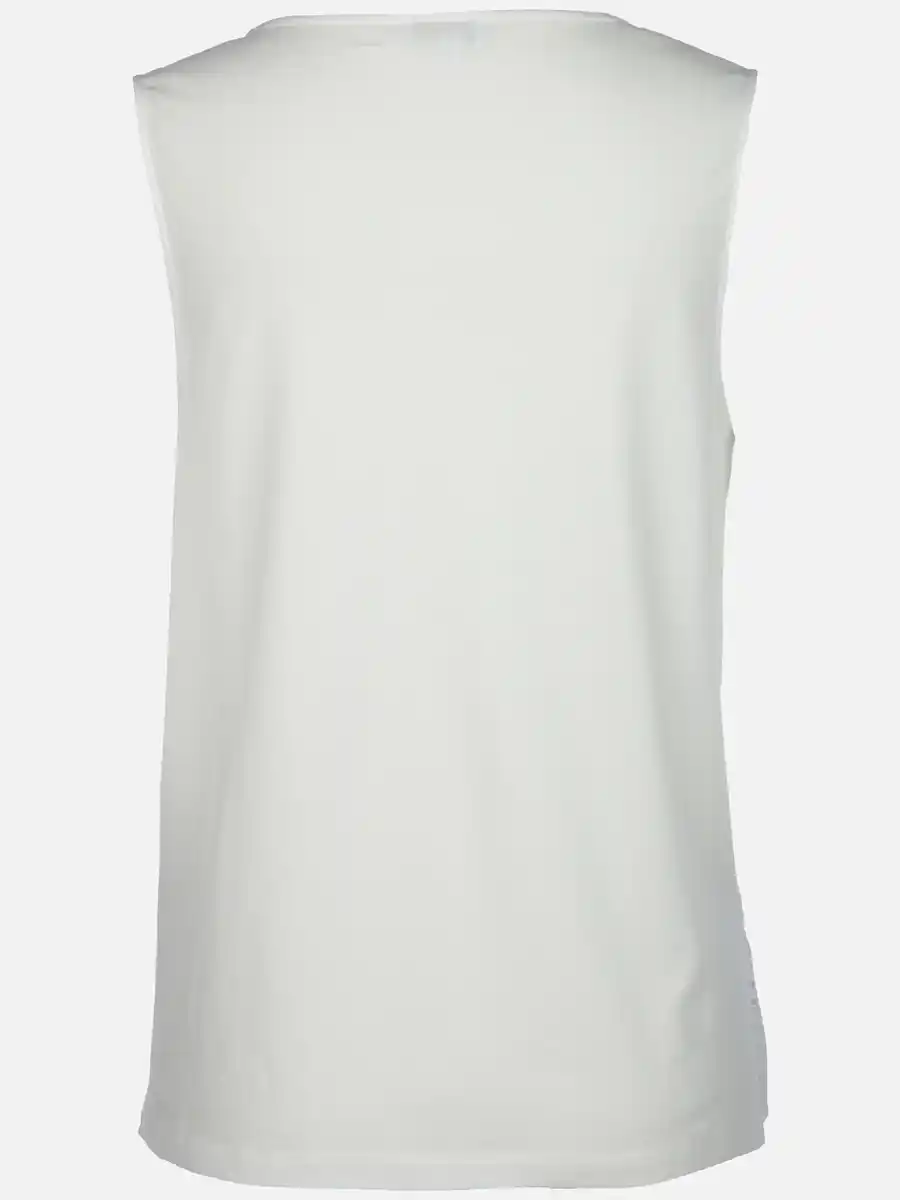 Bild 2 von Damen Top mit Lochstickerei Weiß