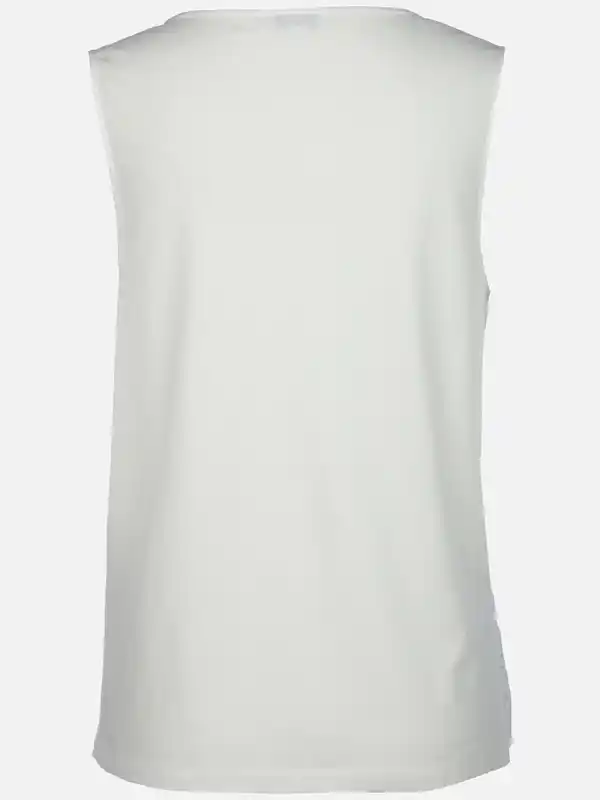 Bild 2 von Damen Top mit Lochstickerei Weiß