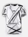 Bild 1 von Jungen Sport Shirt mit abstraktem Print Weiß