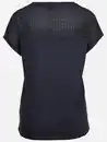 Bild 2 von Damen T-Shirt mit Glitzerfrontprint Marine