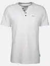 Bild 1 von Herren Shirt mit Rippstruktur Weiß