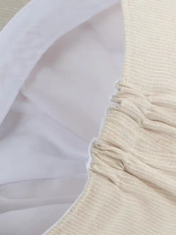 Bild 3 von Herren Schiebermütze mit zarten Streifen Beige