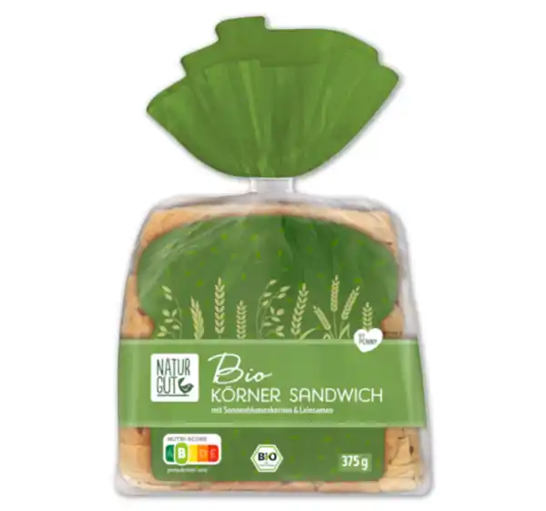 Bild 1 von NATURGUT Bio Körner Sandwich