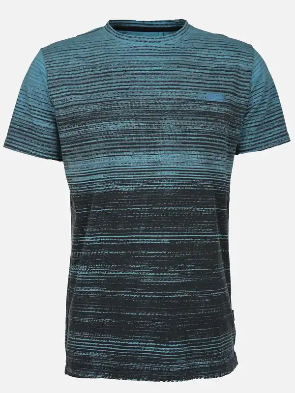 Bild 1 von Herren Shirt im Streifenlook Blau