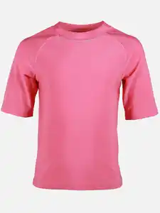Mädchen Badeshirt, UV Protection Pink