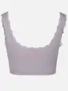Bild 2 von Damen Bustier mit Spitzenbesatz Grau