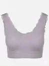 Bild 1 von Damen Bustier mit Spitzenbesatz Grau