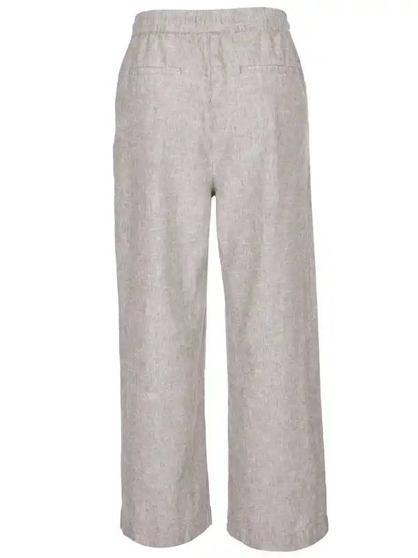 Bild 2 von Damen Culotte aus Leinen Weiß