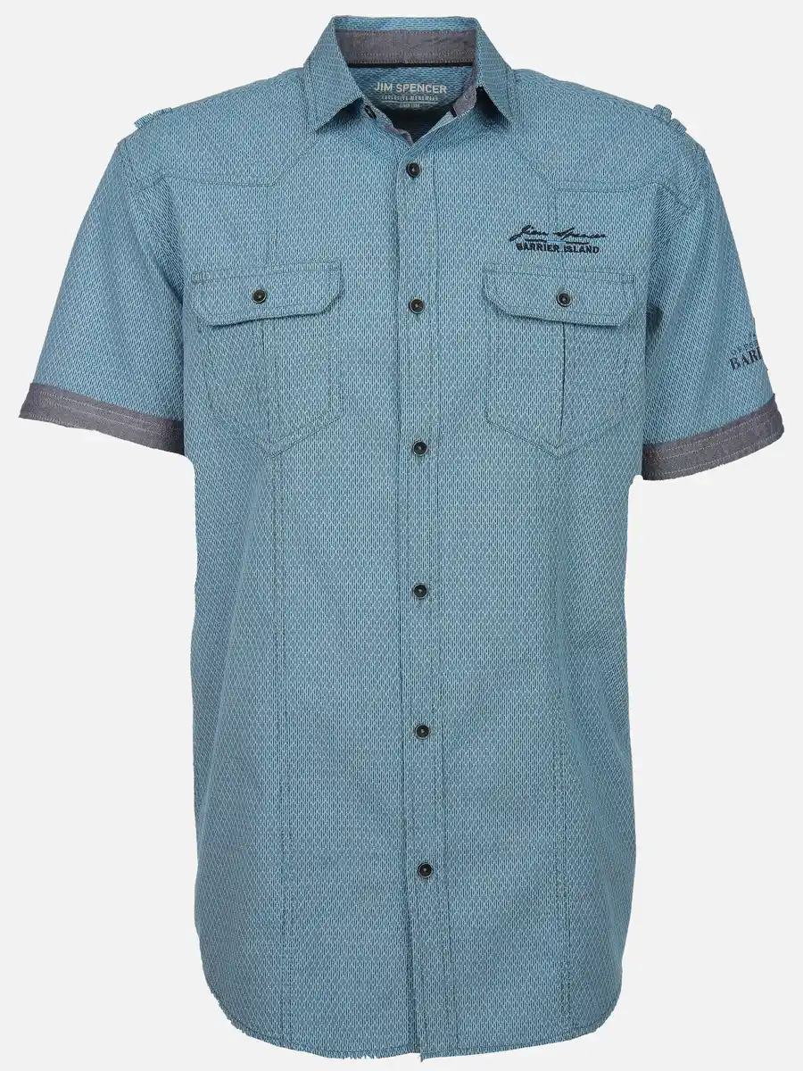 Bild 1 von Herren Freizeithemd Blau