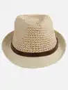 Bild 1 von Herren Hut mit Kontrastband Beige