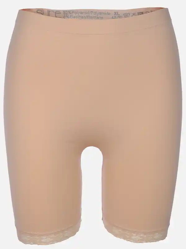 Bild 1 von Damen Longpant mit Spitzenbesatz Beige