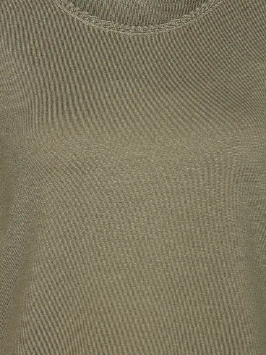 Bild 3 von Damen Shirt unifarben Oliv
