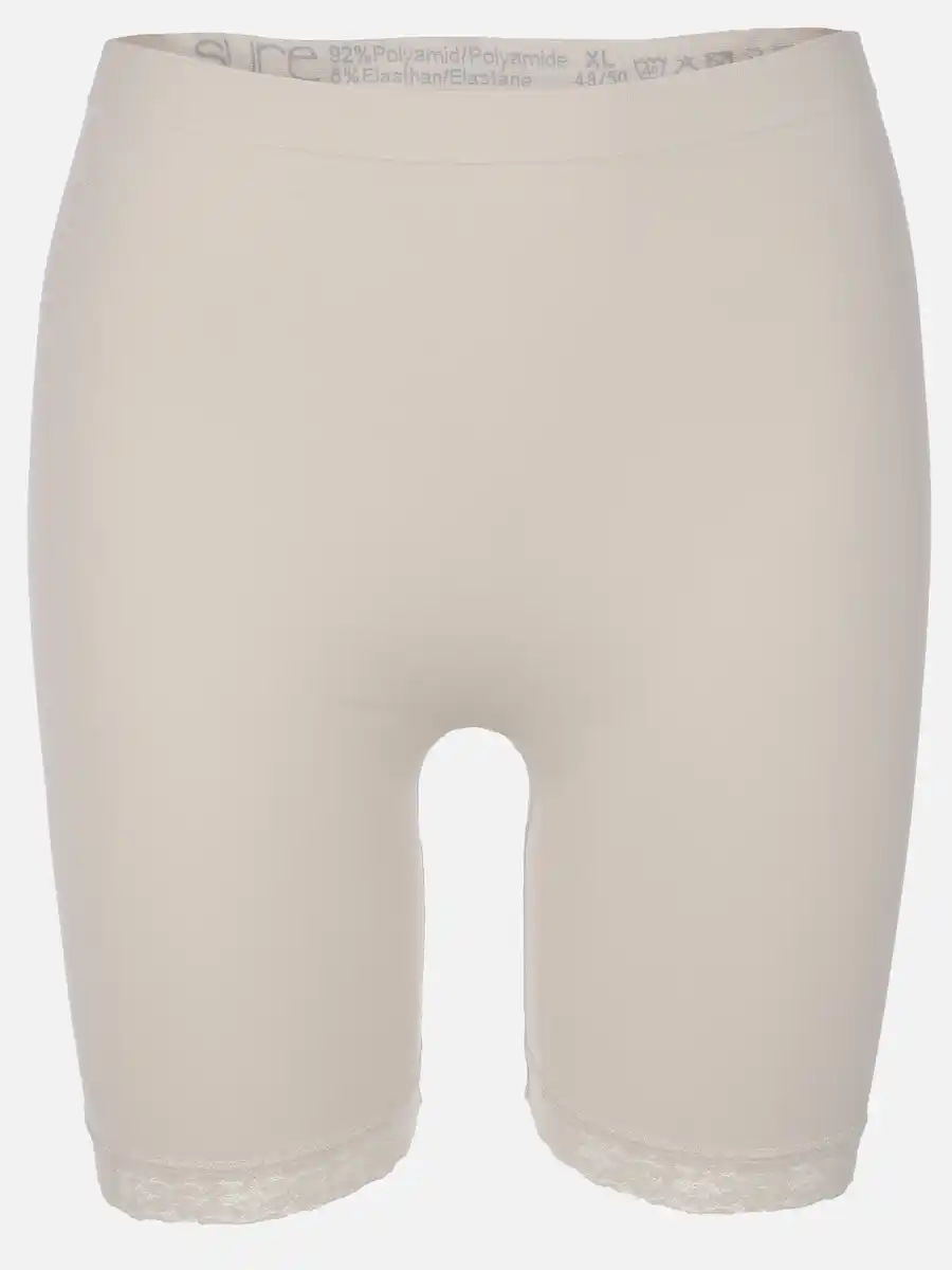 Bild 1 von Damen Longpant mit Spitzenbesatz Weiß