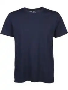 Herren Basic T-Shirt Blau
