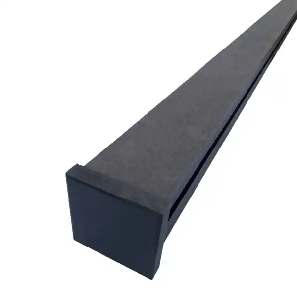 Bild 4 von WPC Sichtschutzzaun CARACAS - Pfosten & Postkappe + Zubehörbeutel + Polybeutel - Pfostenset