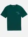 Bild 1 von Herren T-Shirt mit Logoprint Grün