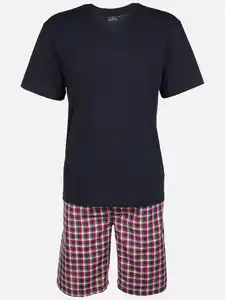 Herren Schlafshorty Blau