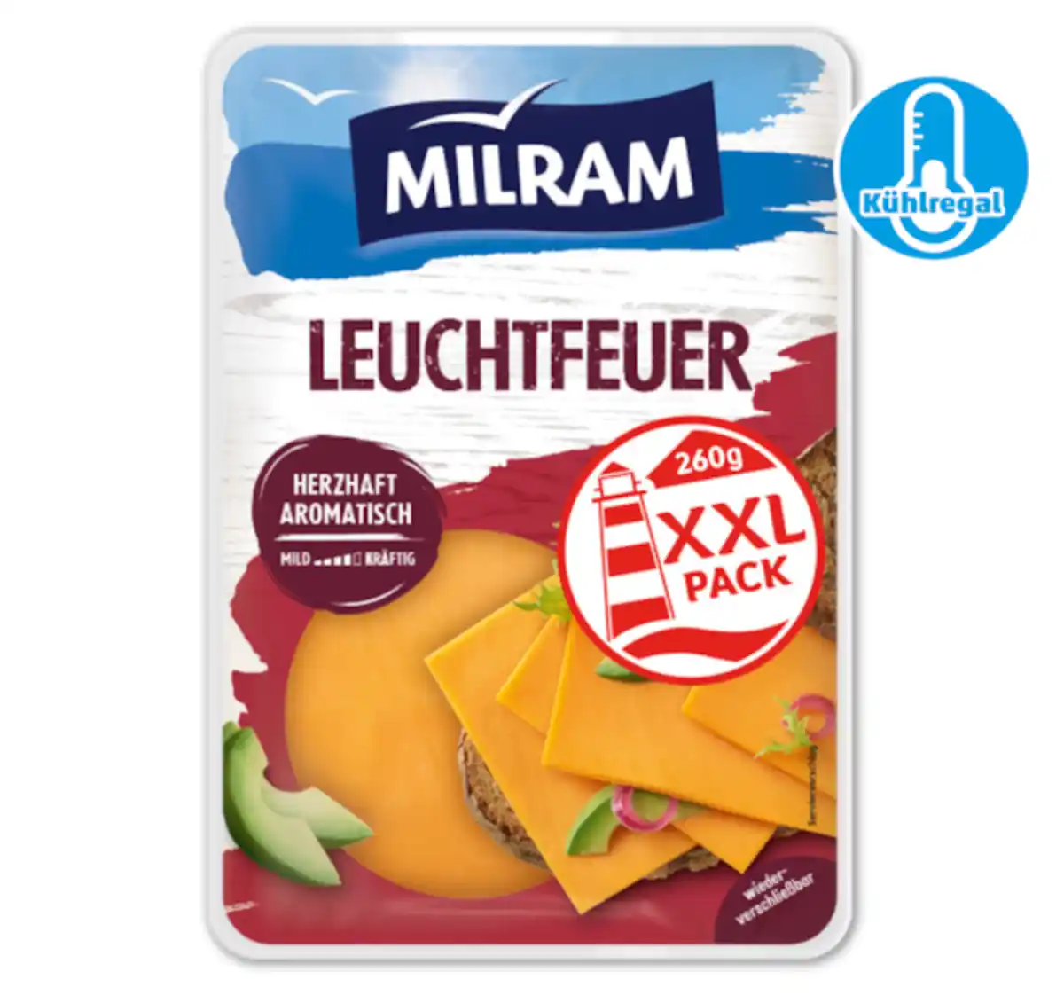 Bild 1 von MILRAM Käsescheiben*