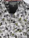 Bild 3 von Herren Resorthemd mit kurzem Arm und Alloverprint Oliv