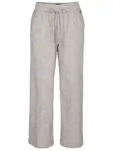 Damen Culotte aus Leinen Weiß