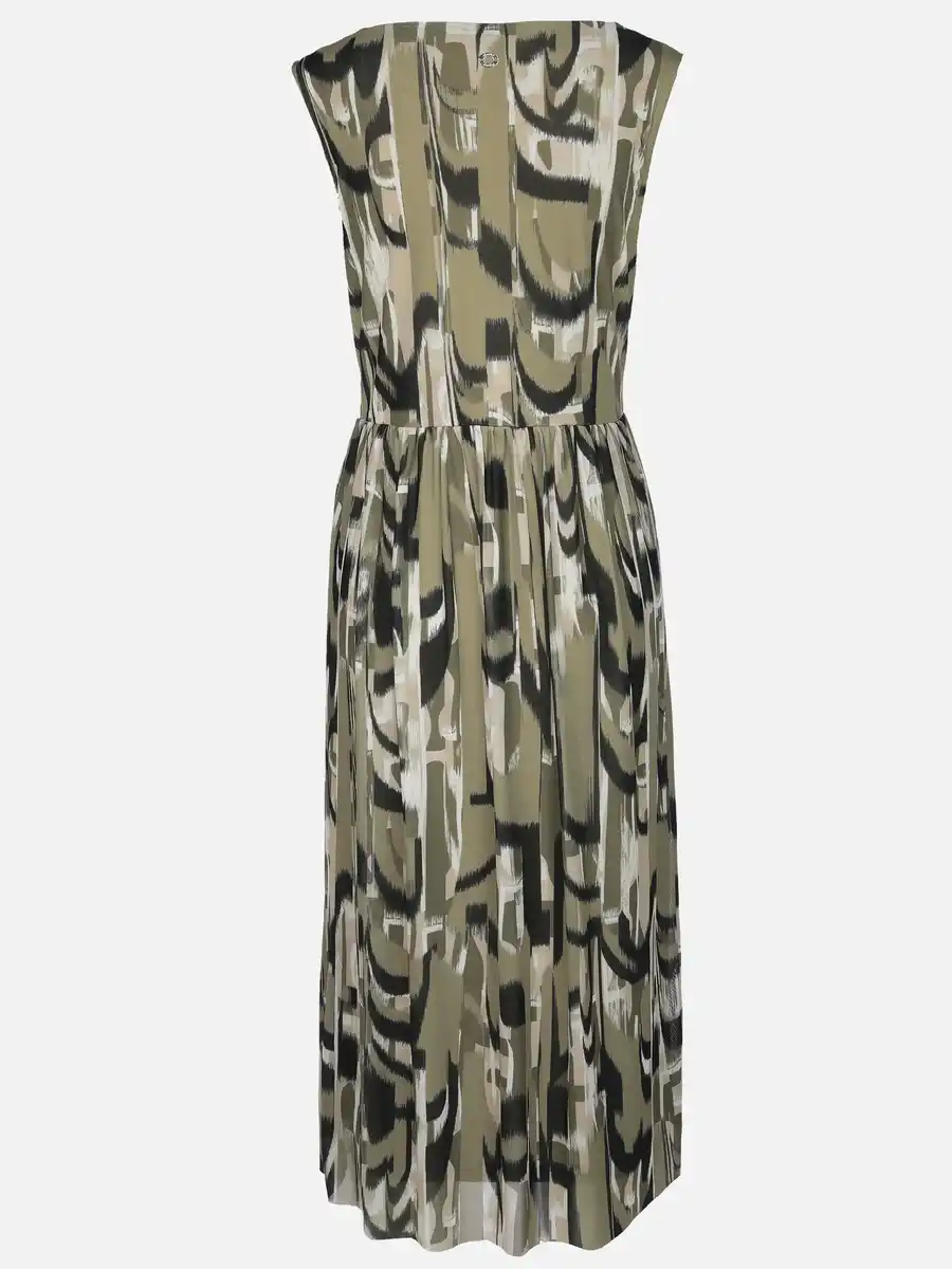 Bild 2 von Damen Kleid mit Ethno Alloverprint Oliv