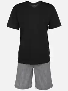 Herren Schlafshorty Schwarz