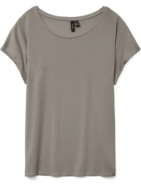 Bild 1 von Vero Moda VMAVA PLAIN SS TOP GA Shirt Braun