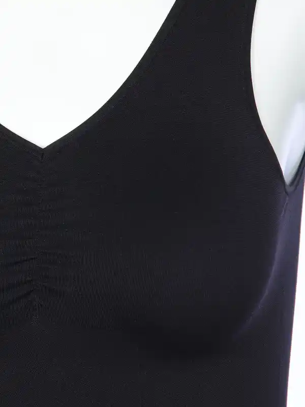 Bild 3 von Damen Formhemd ohne Nähte Schwarz