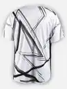 Bild 2 von Jungen Sport Shirt mit abstraktem Print Weiß