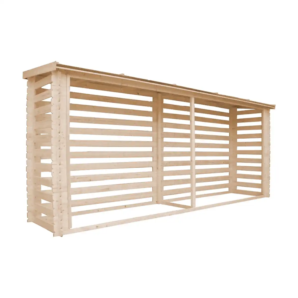 Bild 1 von Timbela Kaminholzregal aus Holz