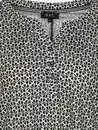 Bild 3 von Damen Henleyshirt mit Muster Schwarz