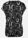 Bild 2 von Damen Printshirt ohne Ärmel Schwarz