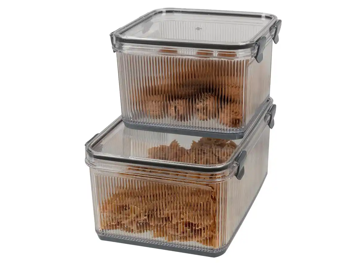 Bild 1 von Kunststoff-Vorratsdose mit 2-fach Klick-Verschluss und Silikon-Dichtung