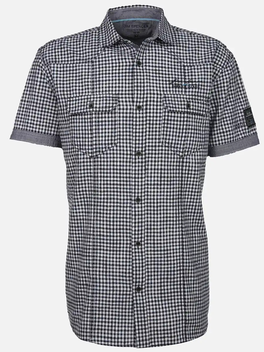 Bild 1 von Herren Freizeithemd Schwarz