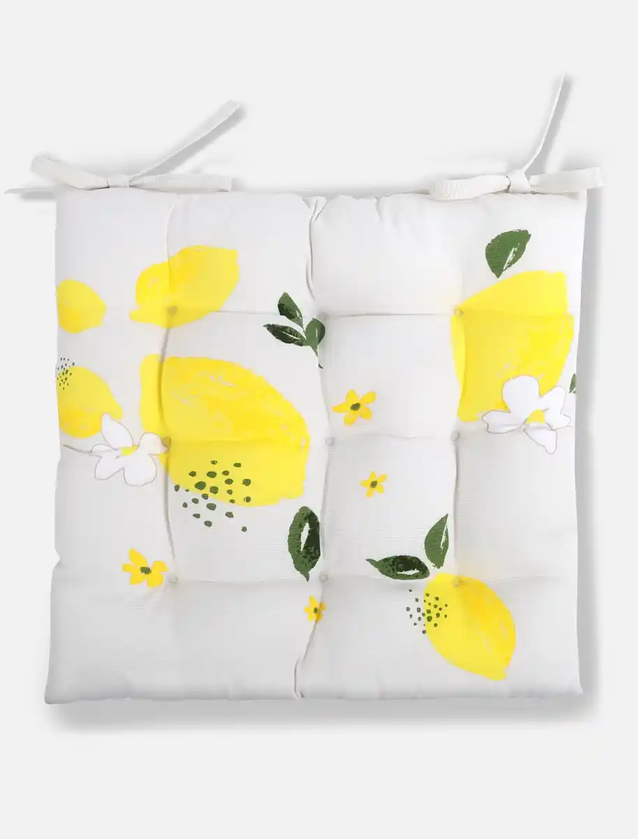 Bild 1 von Sitzkissen unifarben, 40x40cm Weiß