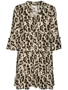 Vero Moda VMEASY JOY 3/4 SHORT Kleid Beige