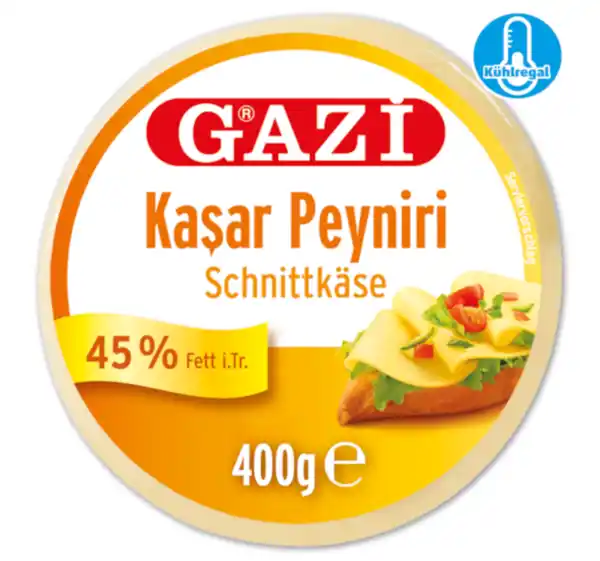 Bild 1 von GAZI Kasar Peyniri Schnittkäse*